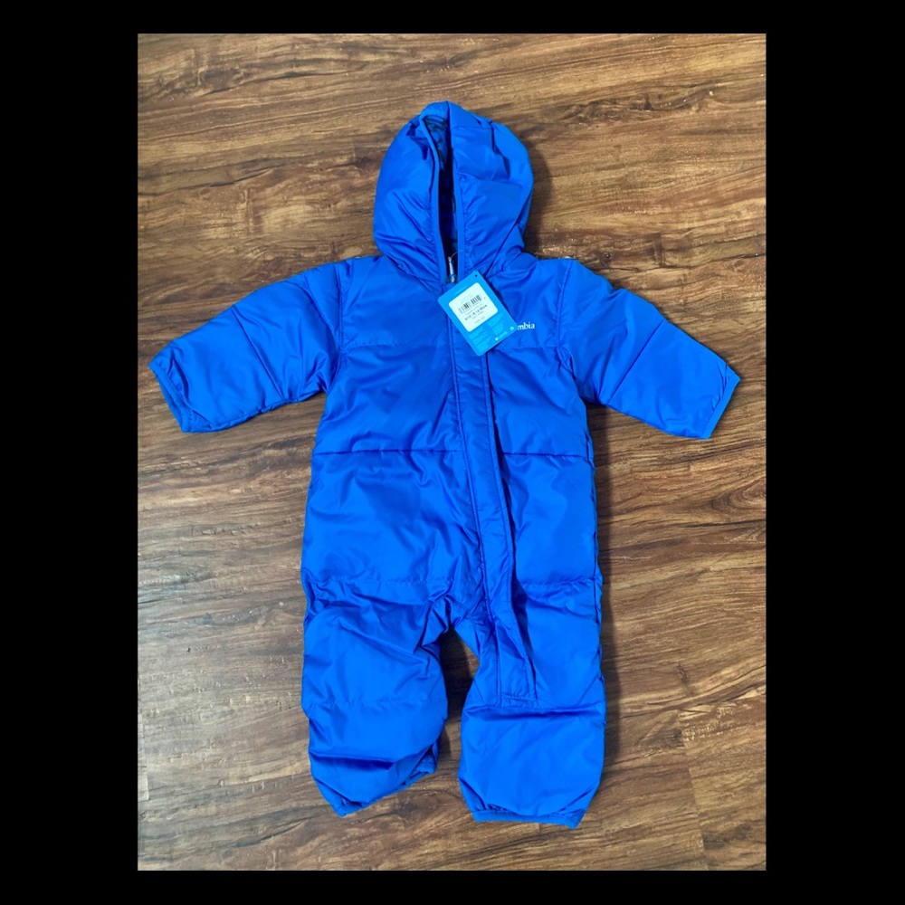 Columbia baby snowsuit - 6-12mo